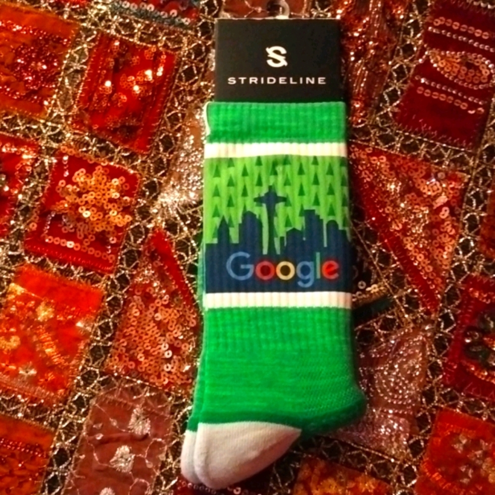 Google space needle socks